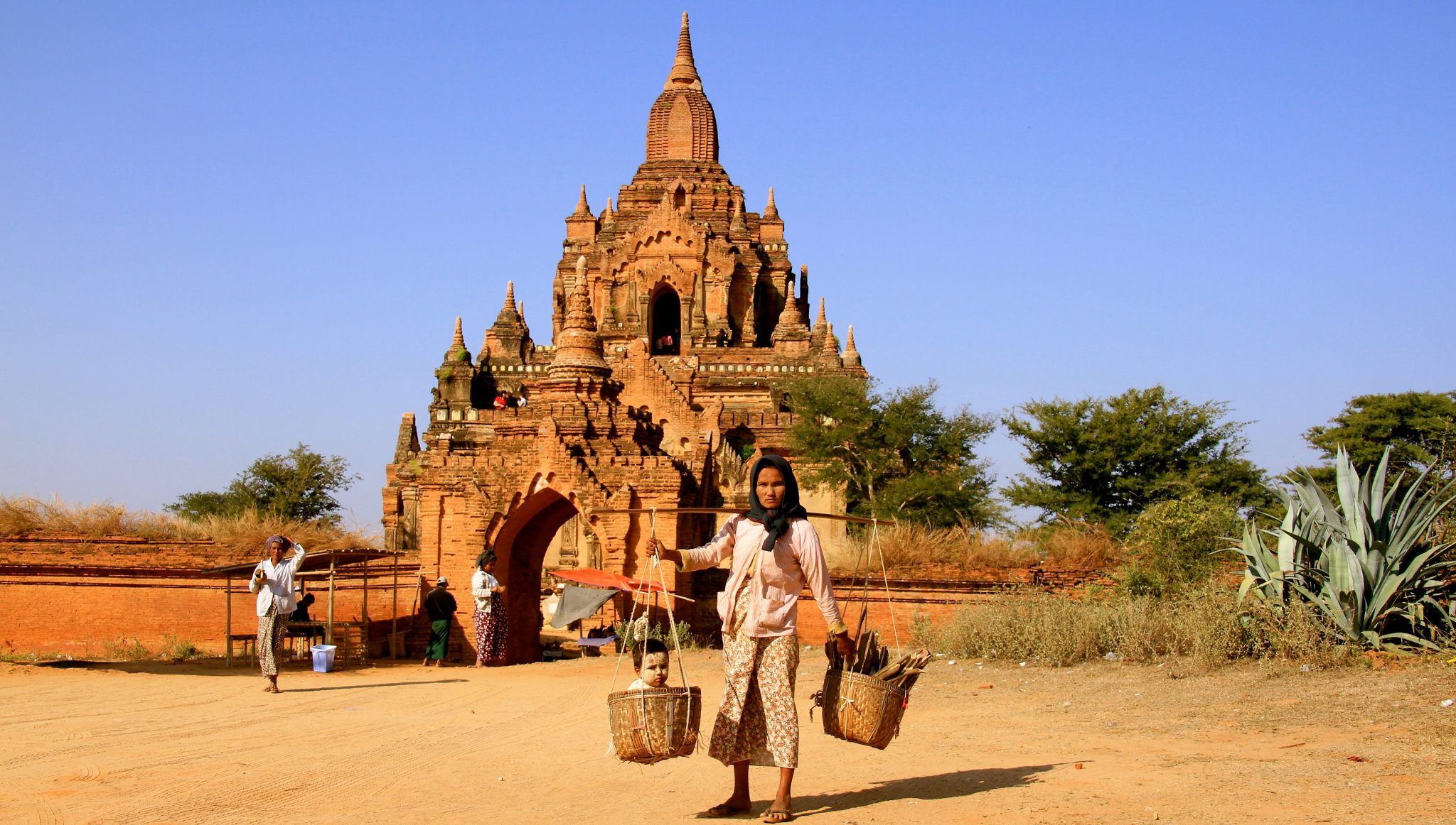 Bagan tempel ruïnes Myanmar