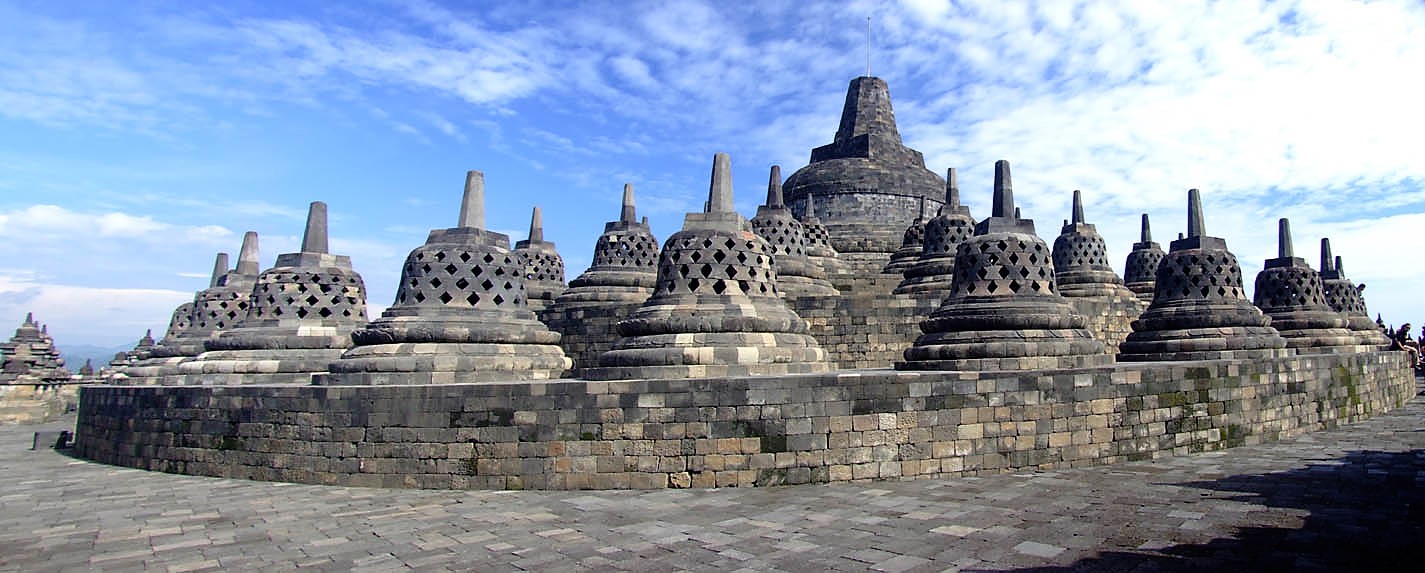 Borobudur tempel op Java