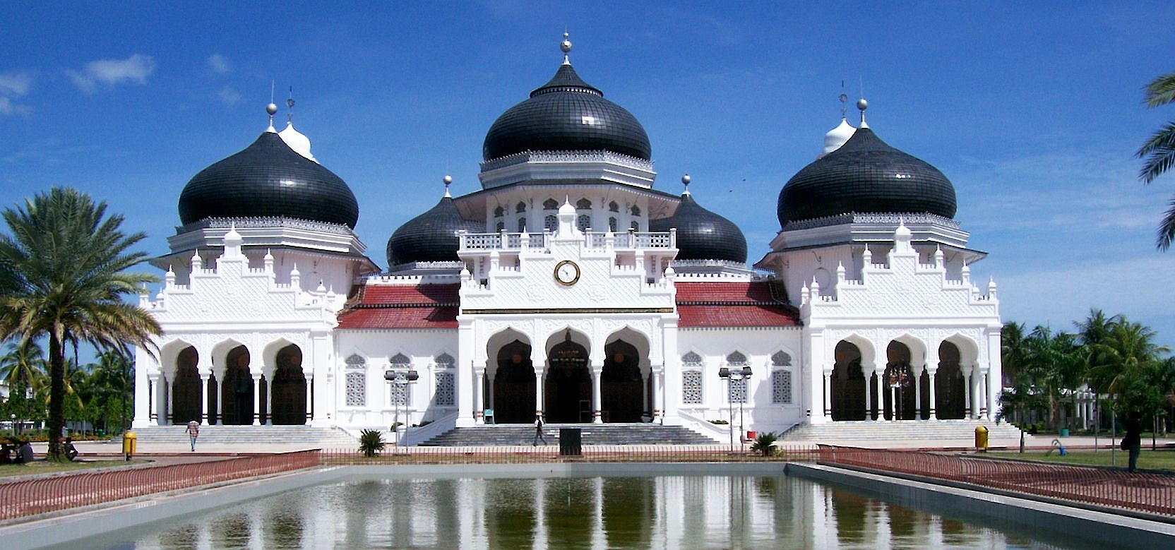 Mesjid Raya Moskee in Medan Sumatra