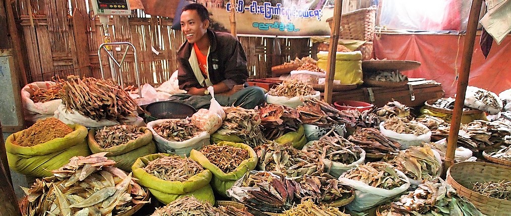 Markt in Mandalay