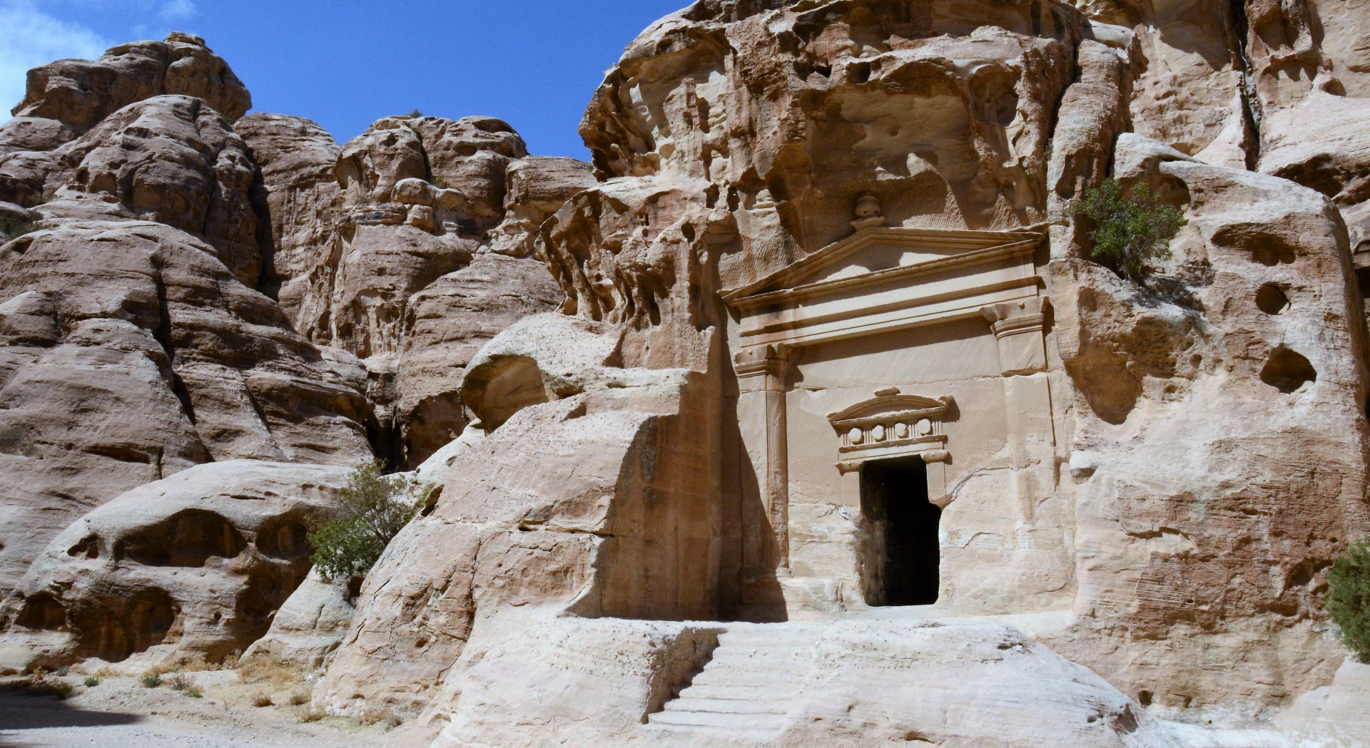 Tempels in Litlle Petra