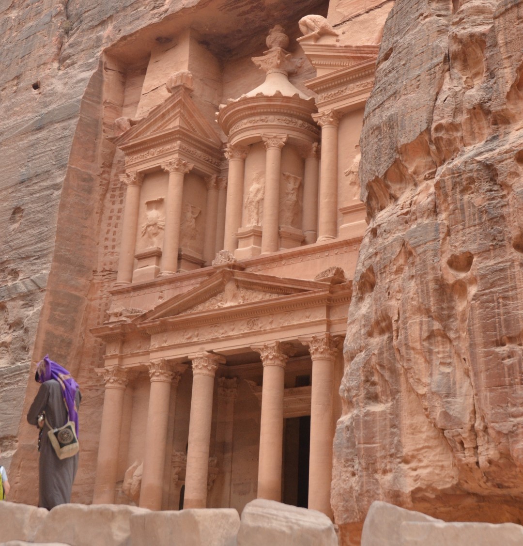 Treasury in Petra, Jordanië