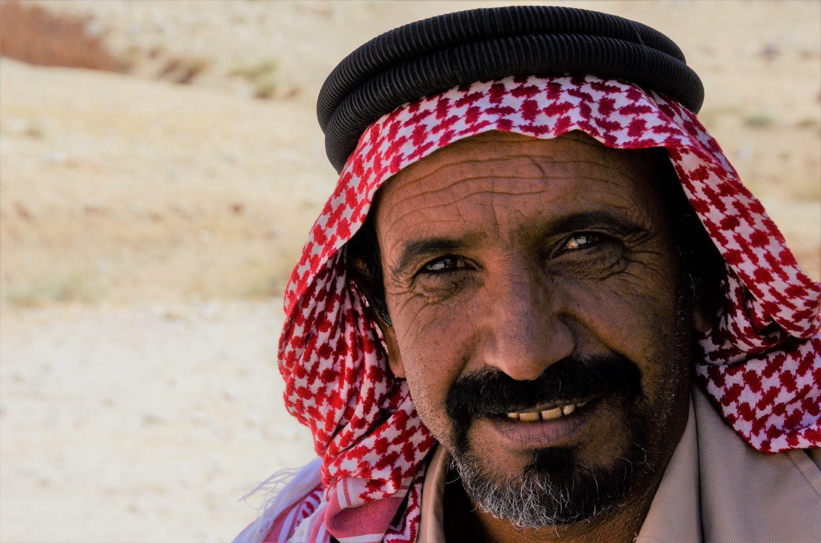 Mohammed, een gids bij Little Petra