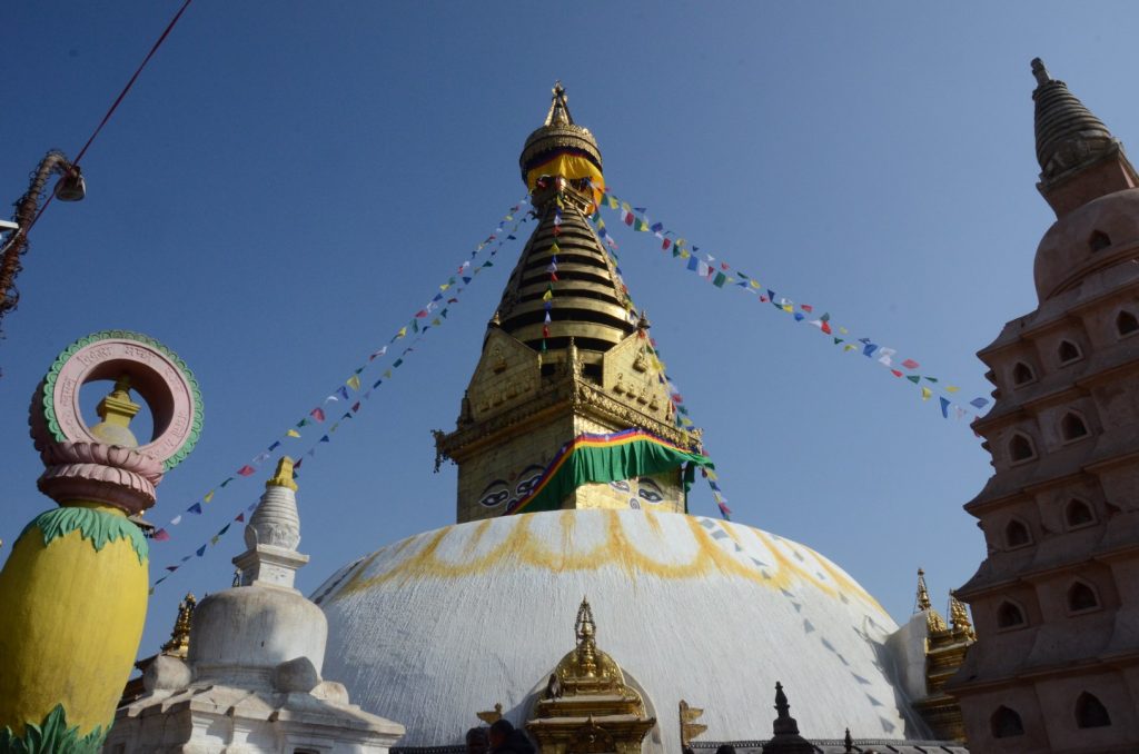 bouddhanath tempel cultuur nepal