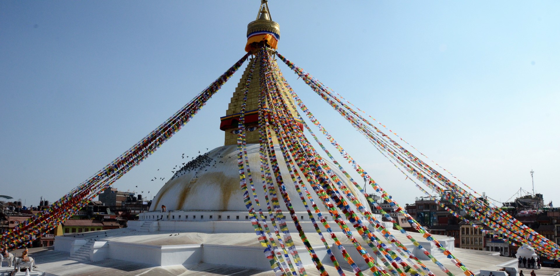  Bouddhanath tempel, Kathmandu