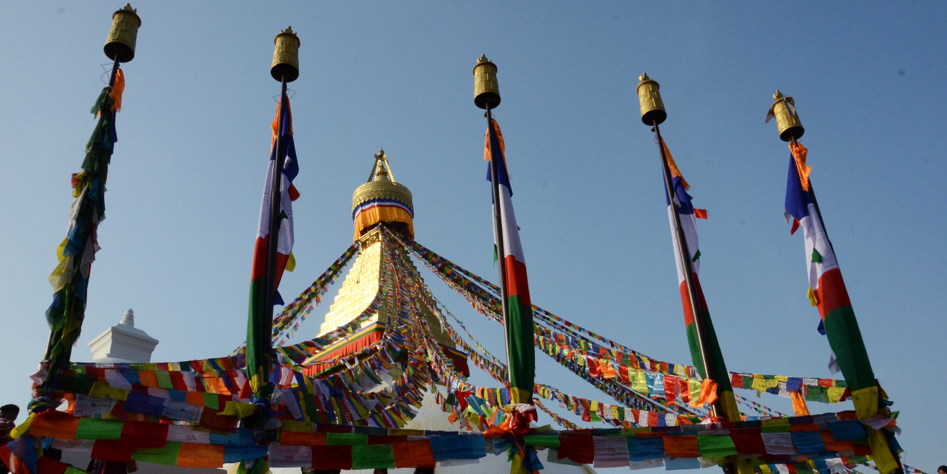 Boudhanath Stoepa in Kathmandu,Luxe Nepal rondreis