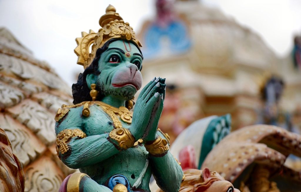 Hanuman-Mandir-tempel-allahabad-tijdens-India-vakantie