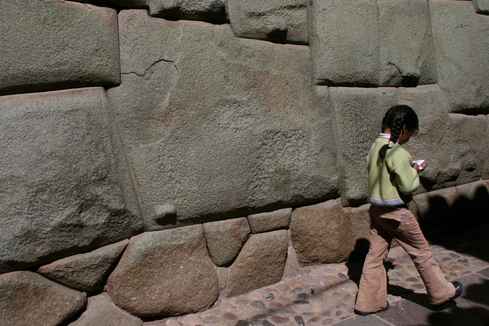 fundering van inca tempels cuzco peru